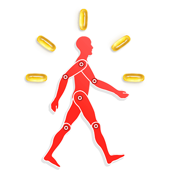 Omega-3 for joint comfort and mobility