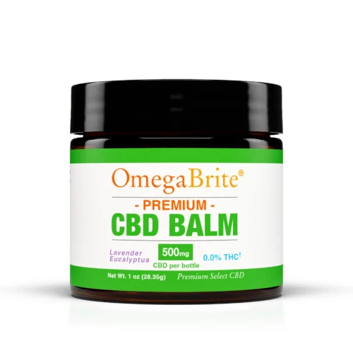 OmegaBrite CBD Balm - Lavender Eucalyptus